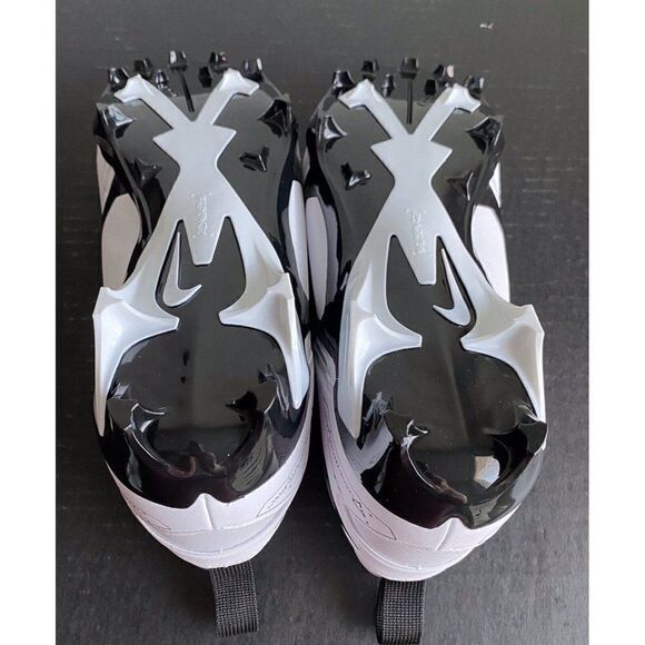 Nike Alpha Menace Pro 3 Panda White Football Cleats CT6649-100 Men’s Size 11.5 - Picture 8 of 9